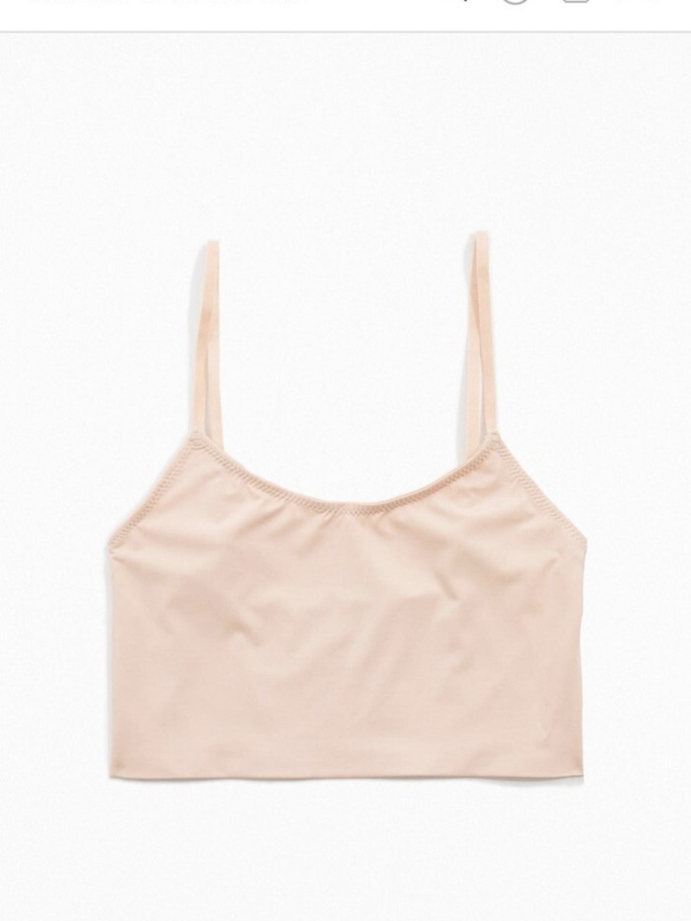 Urban Outfitters Blush Nude Cami Bralette